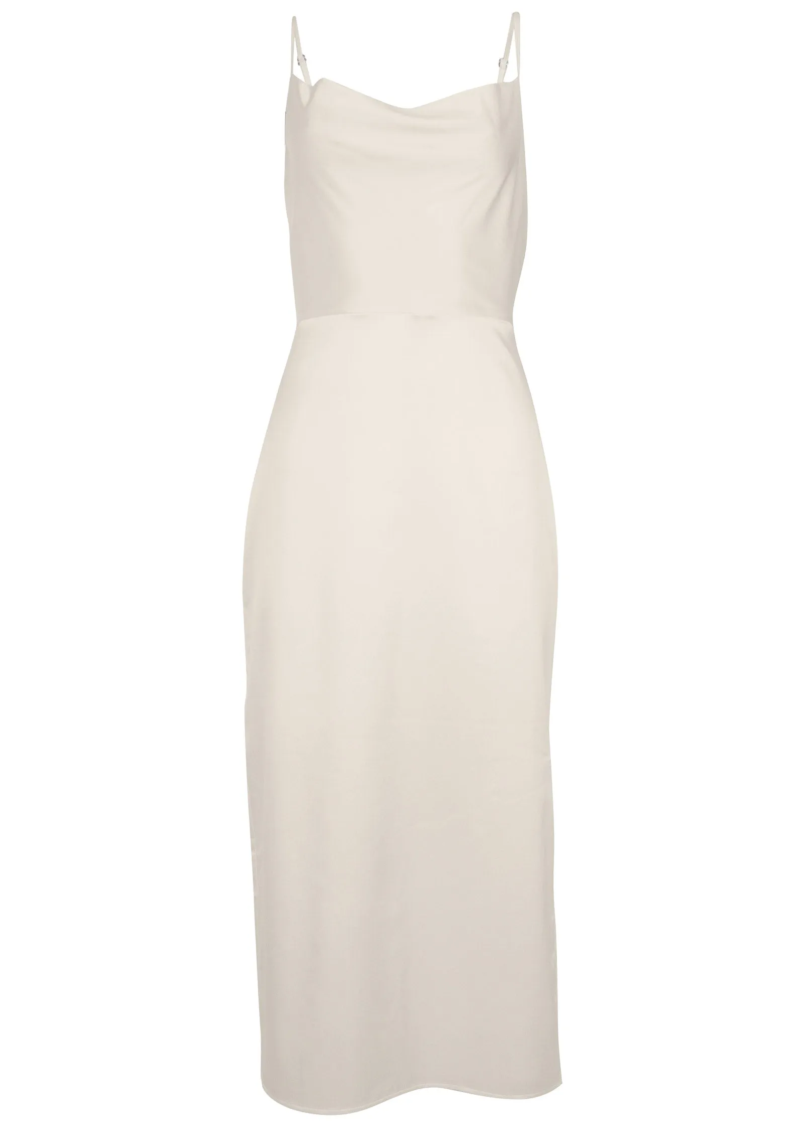 Cowl Neck Slip Dress - Off White sold by VENUS product image thumbnail 4