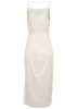 Cowl Neck Slip Dress - Off White sold by VENUS