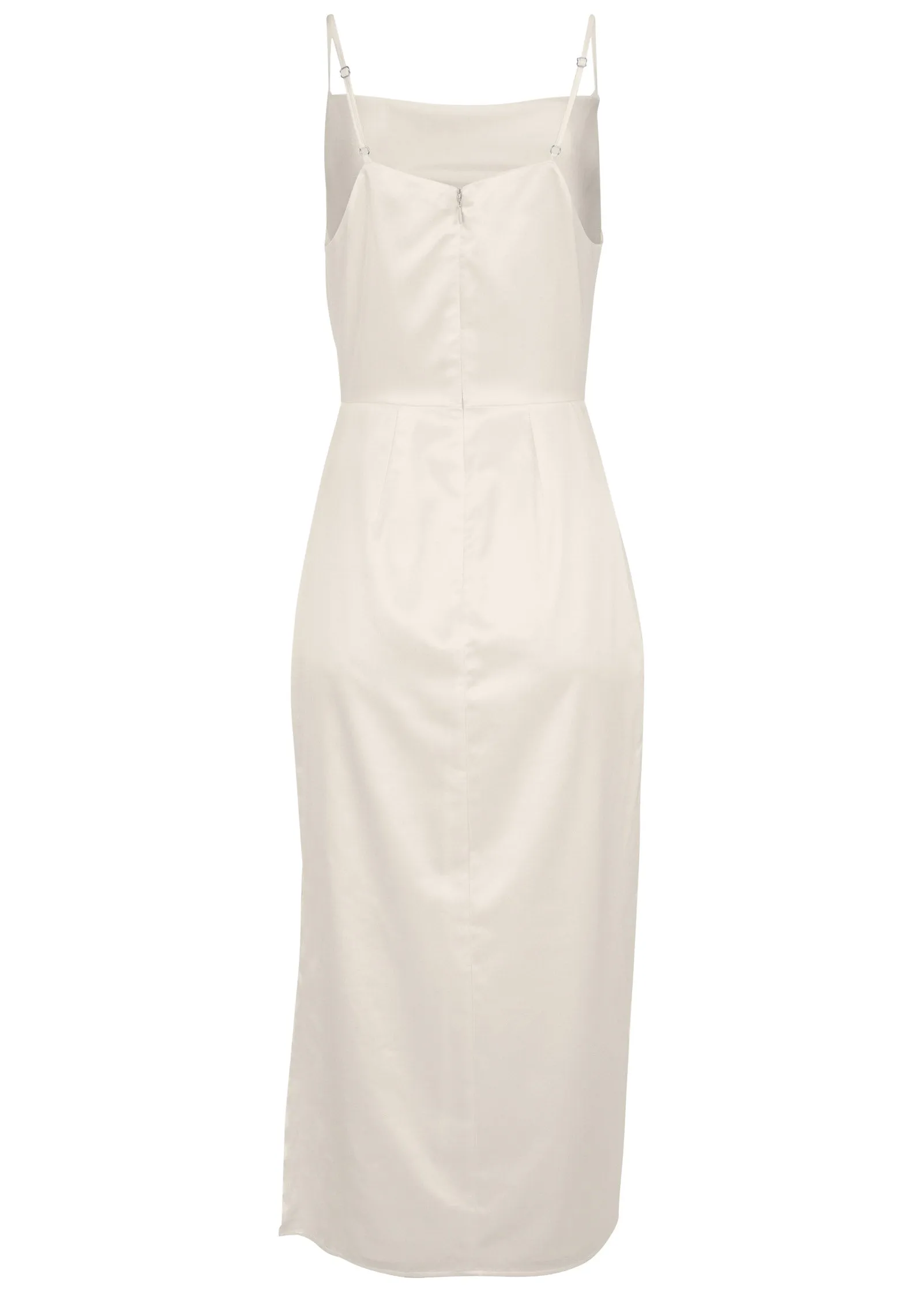 Cowl Neck Slip Dress - Off White sold by VENUS product image thumbnail 5