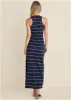Tank Maxi Dress - Peacoat Combo sold by VENUS
