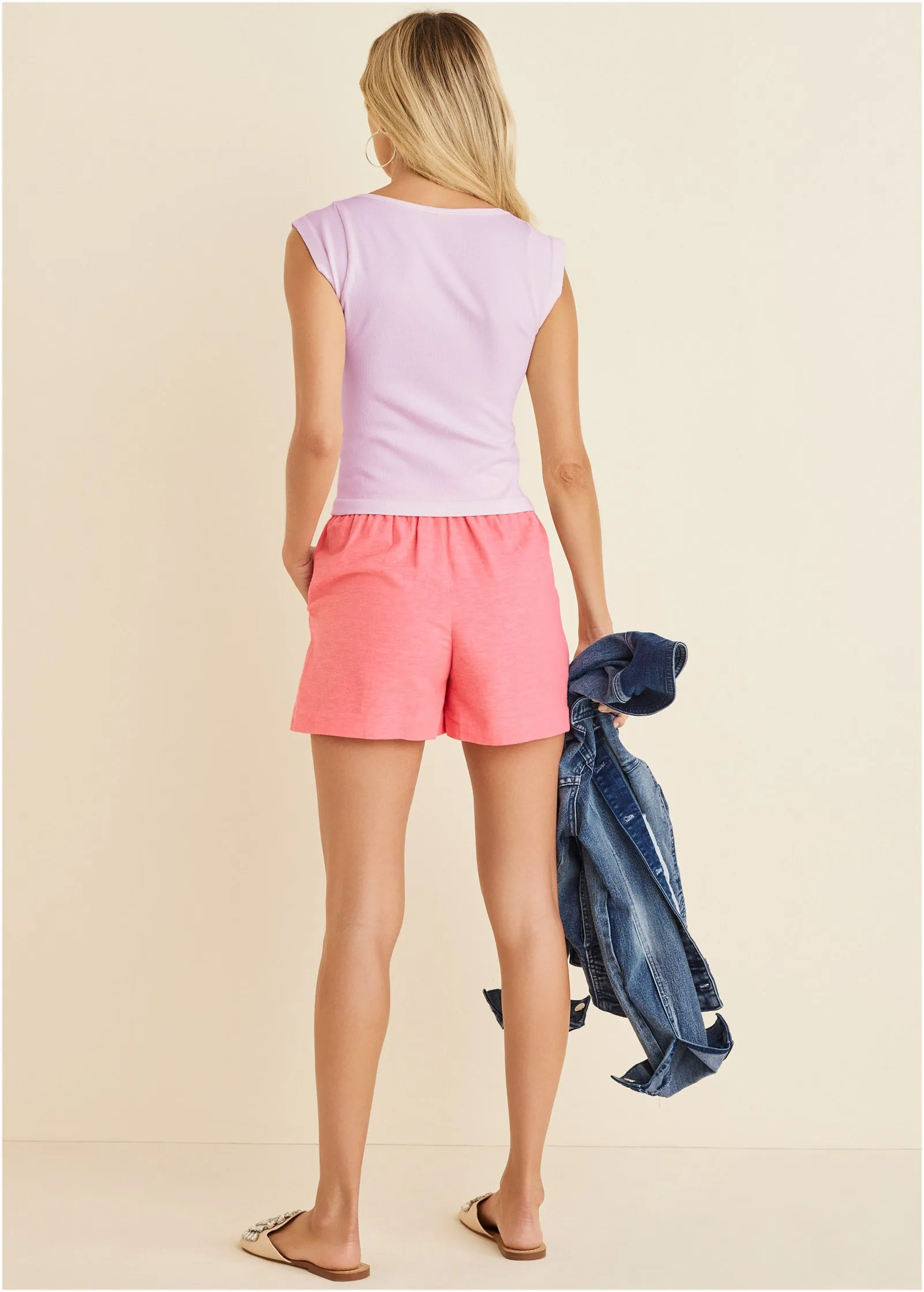 Seamless Tee - Lilac sold by VENUS product image thumbnail 2