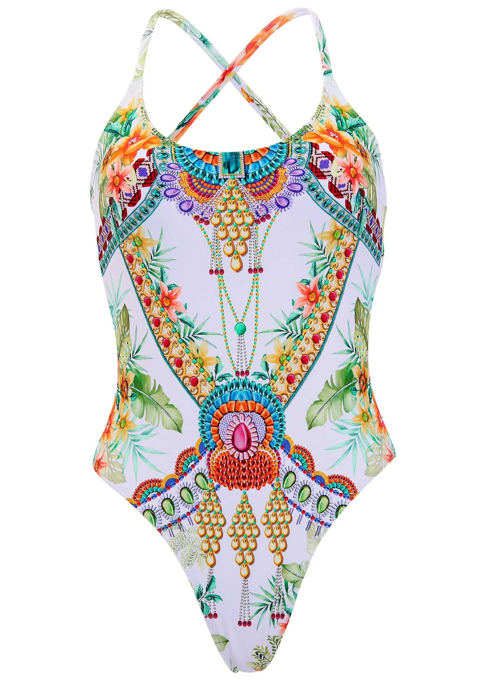 Tie Back One Piece - Coastal Catwalk sold by VENUS product image thumbnail 3