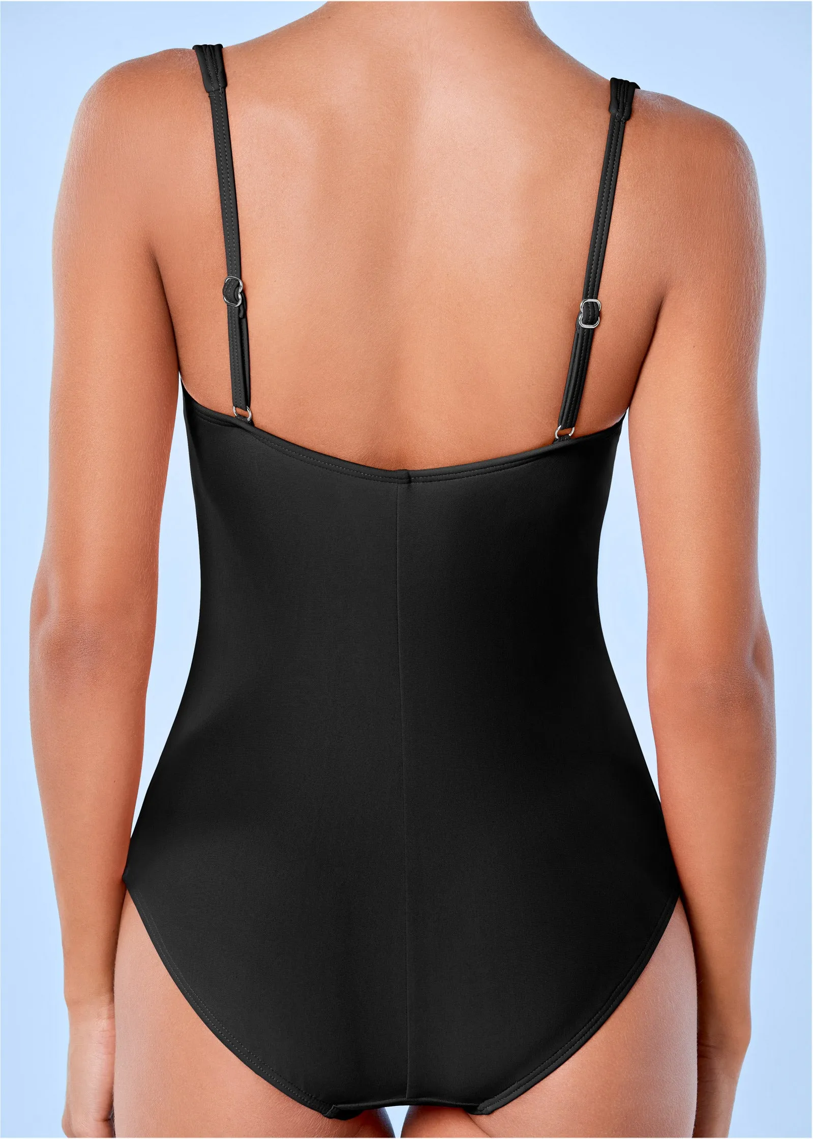 Ruched Bra One-Piece - Black Stone sold by VENUS product image thumbnail 4