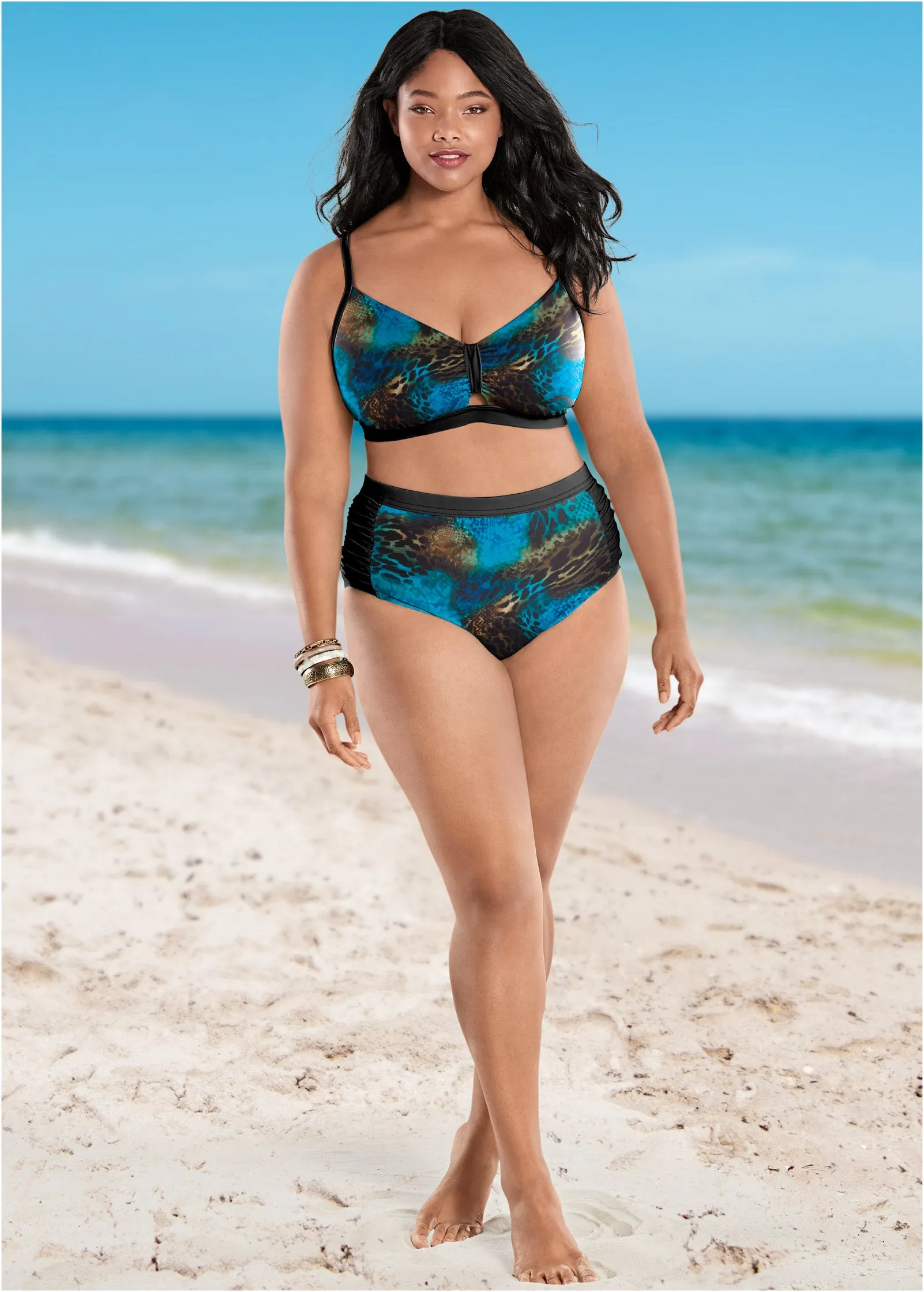 Ruched High-Waist Bottom - Mystique sold by VENUS product image thumbnail 3
