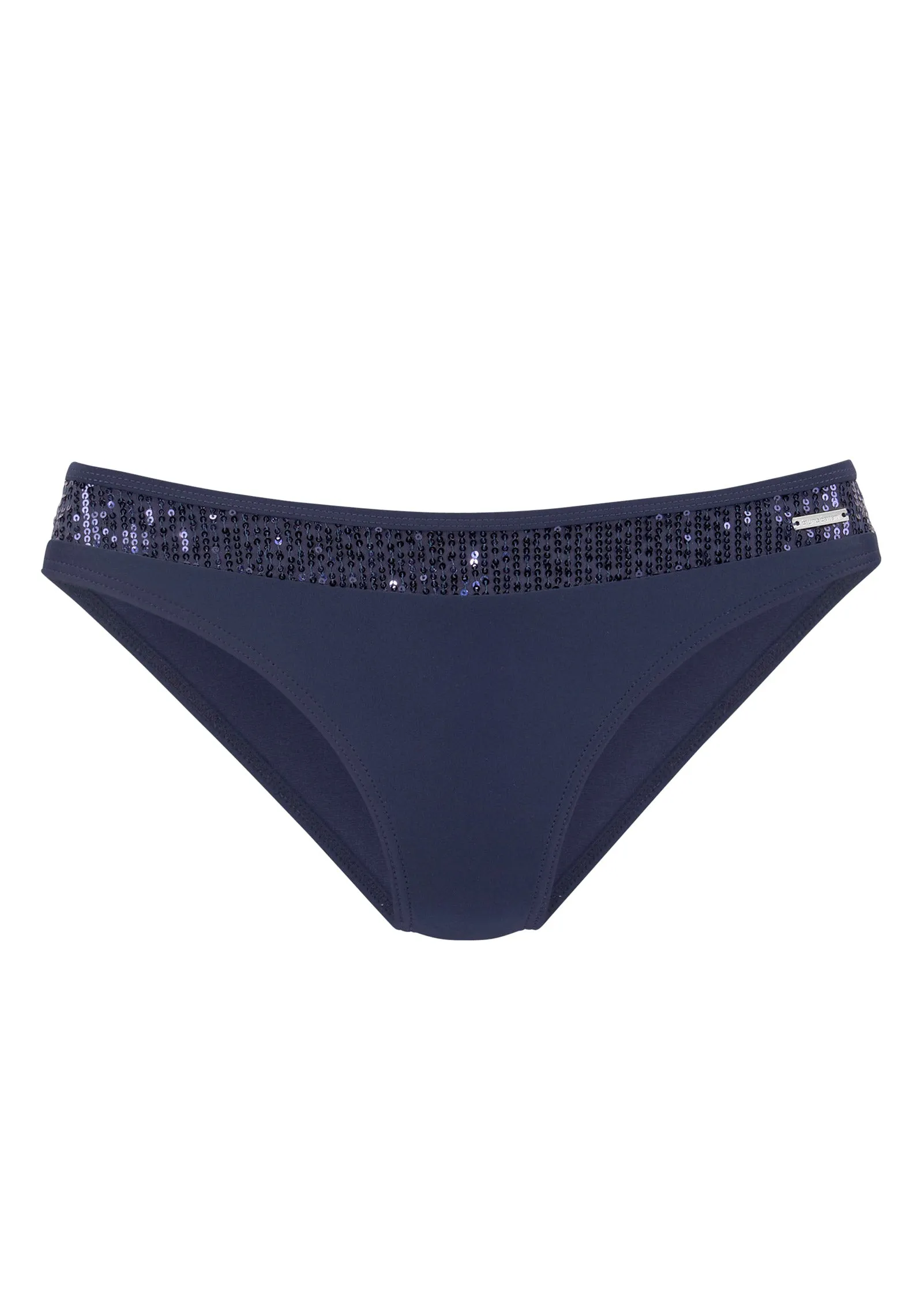 Sequin Bikini Bottom - Ultramarine Blue Sequins sold by VENUS product image thumbnail 2