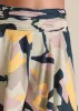 Printed Flowy Pants - Navy Multi sold by VENUS