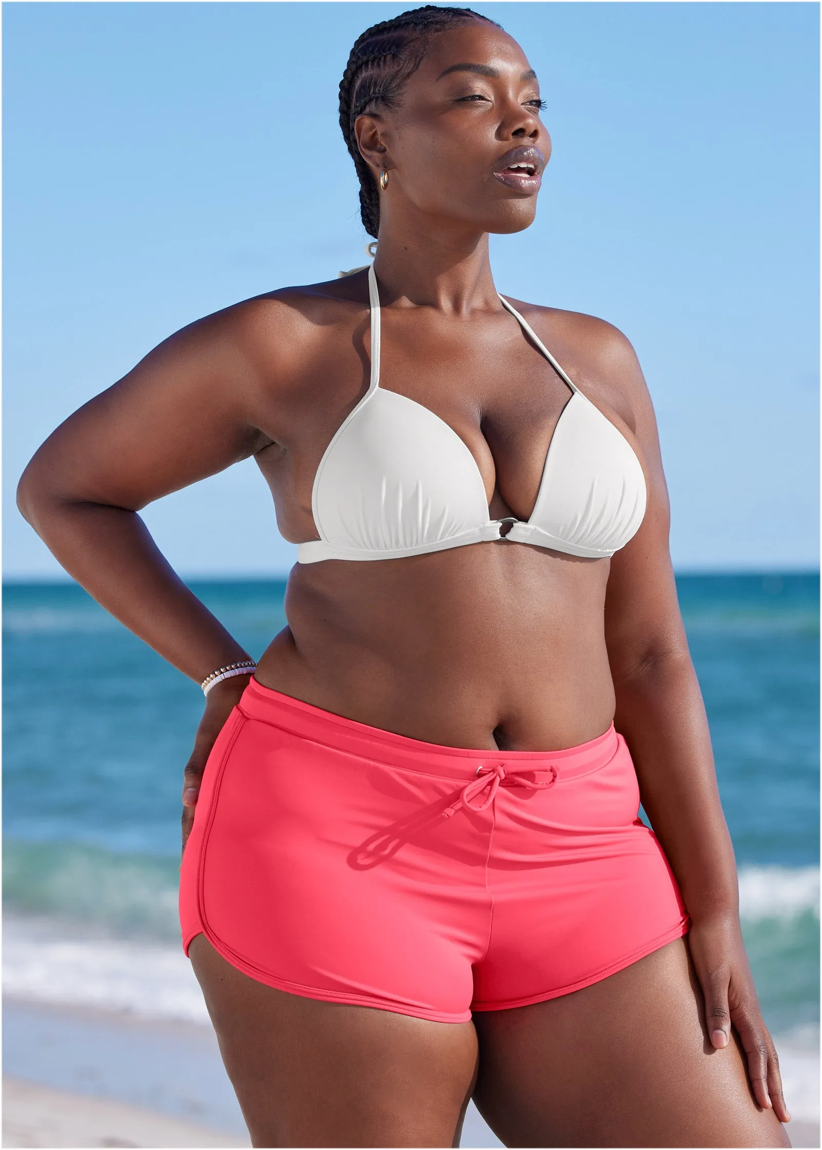 Everyday Swim Short - Sunset Pink sold by VENUS product image thumbnail 5