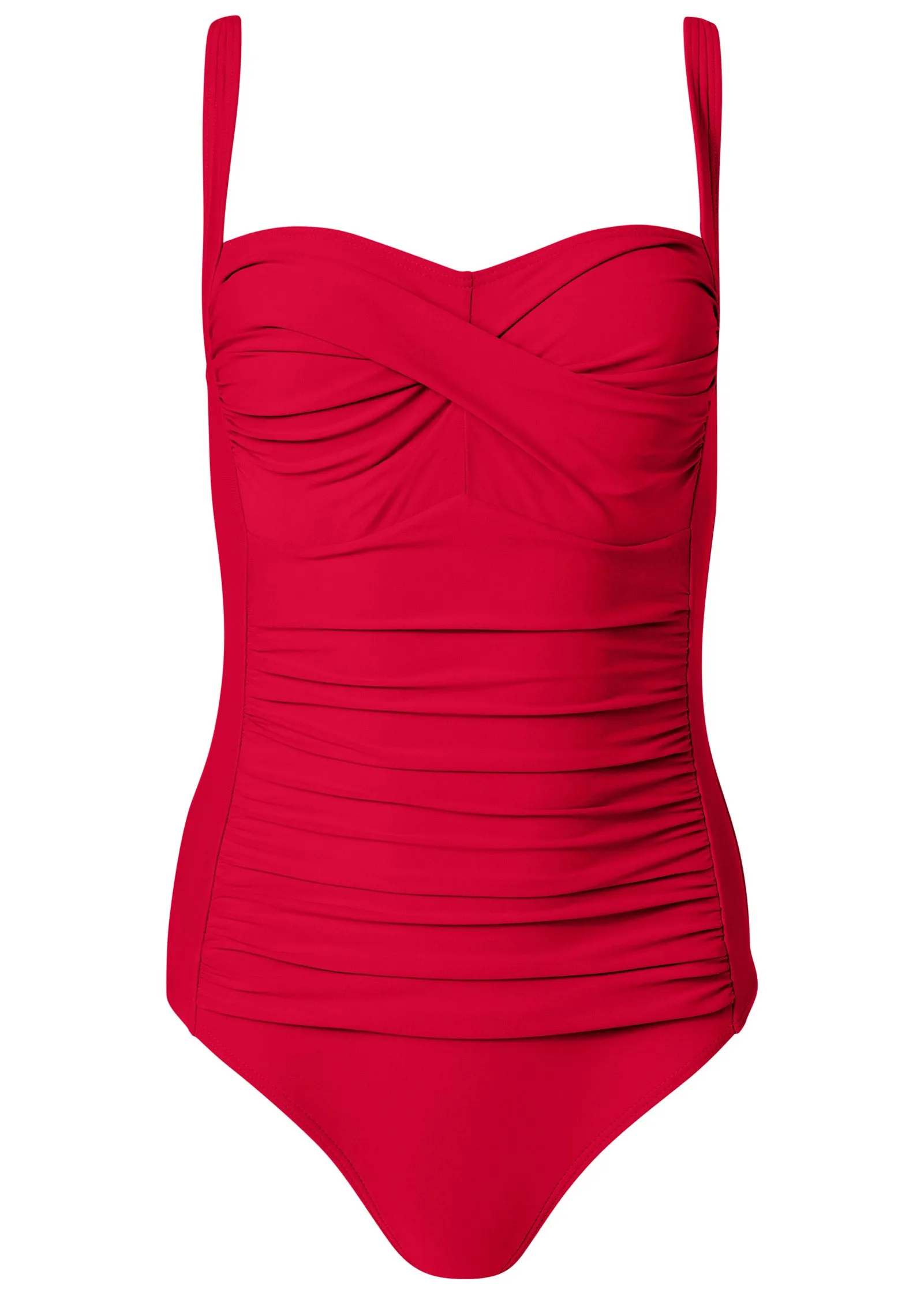 Ruched Bra One-Piece - Fiery Red sold by VENUS product image thumbnail 5