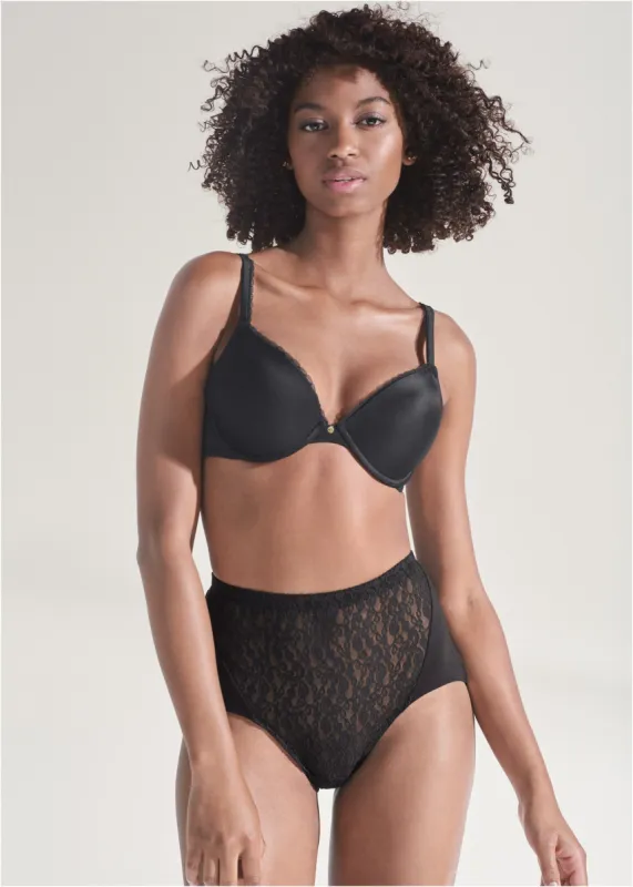 Lace Smoothing Brief - After Dark sold by VENUS
