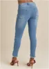 Triangle Hem Jeans - Medium Wash sold by VENUS