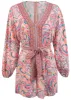 Tie-Waist Romper - Venetian Paisley sold by VENUS