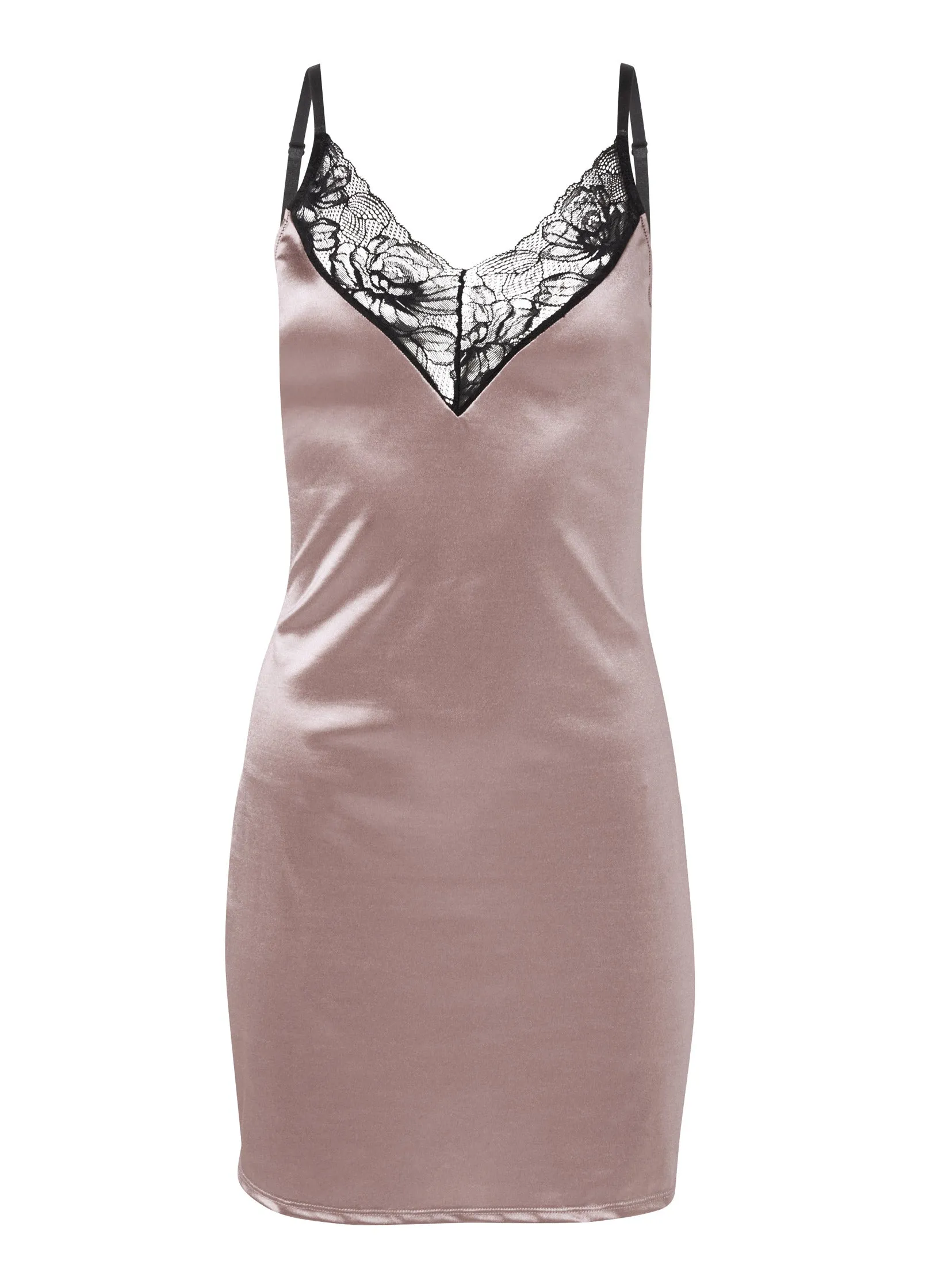 Lace inset slip - Evening Mauve sold by VENUS product image thumbnail 5