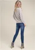 Open Cable Knit Sweater - White Multi sold by VENUS