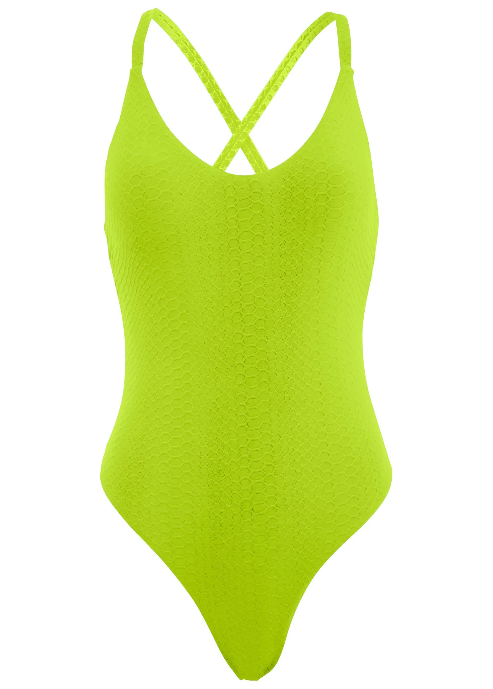 High-Leg One-Piece - Lime sold by VENUS product image thumbnail 4