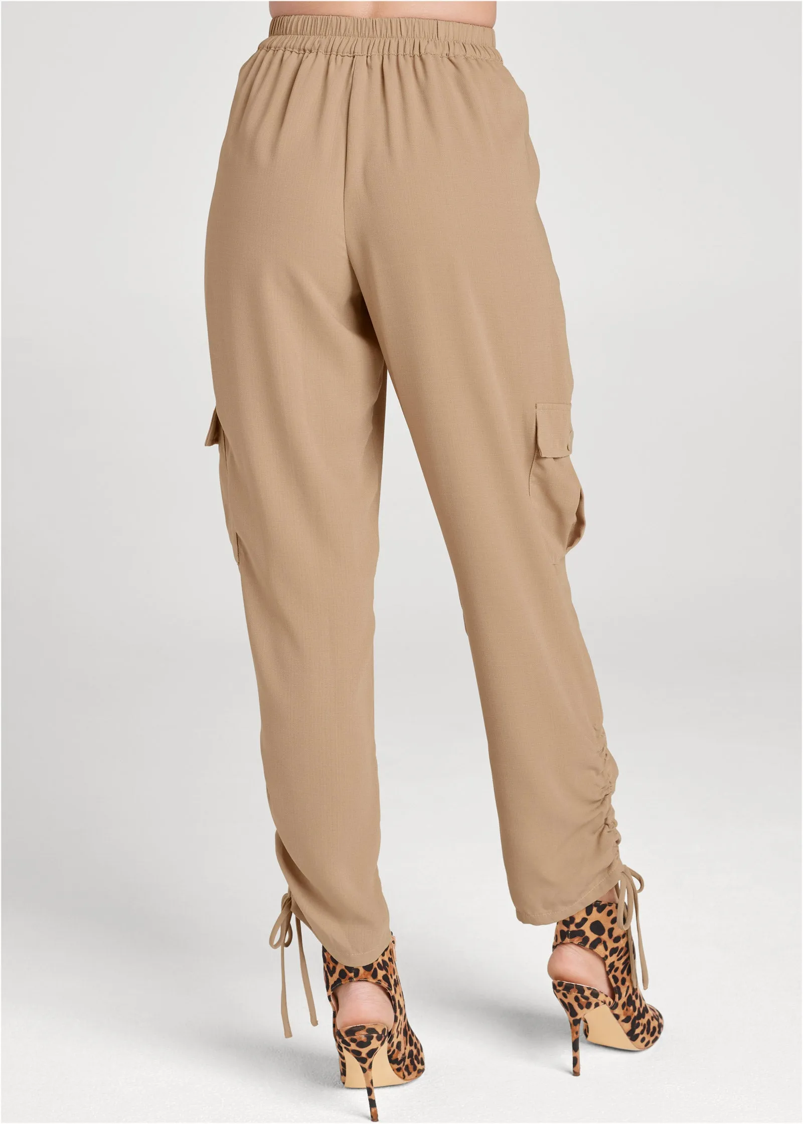 Soft Cargo Pants - Camel sold by VENUS product image thumbnail 2