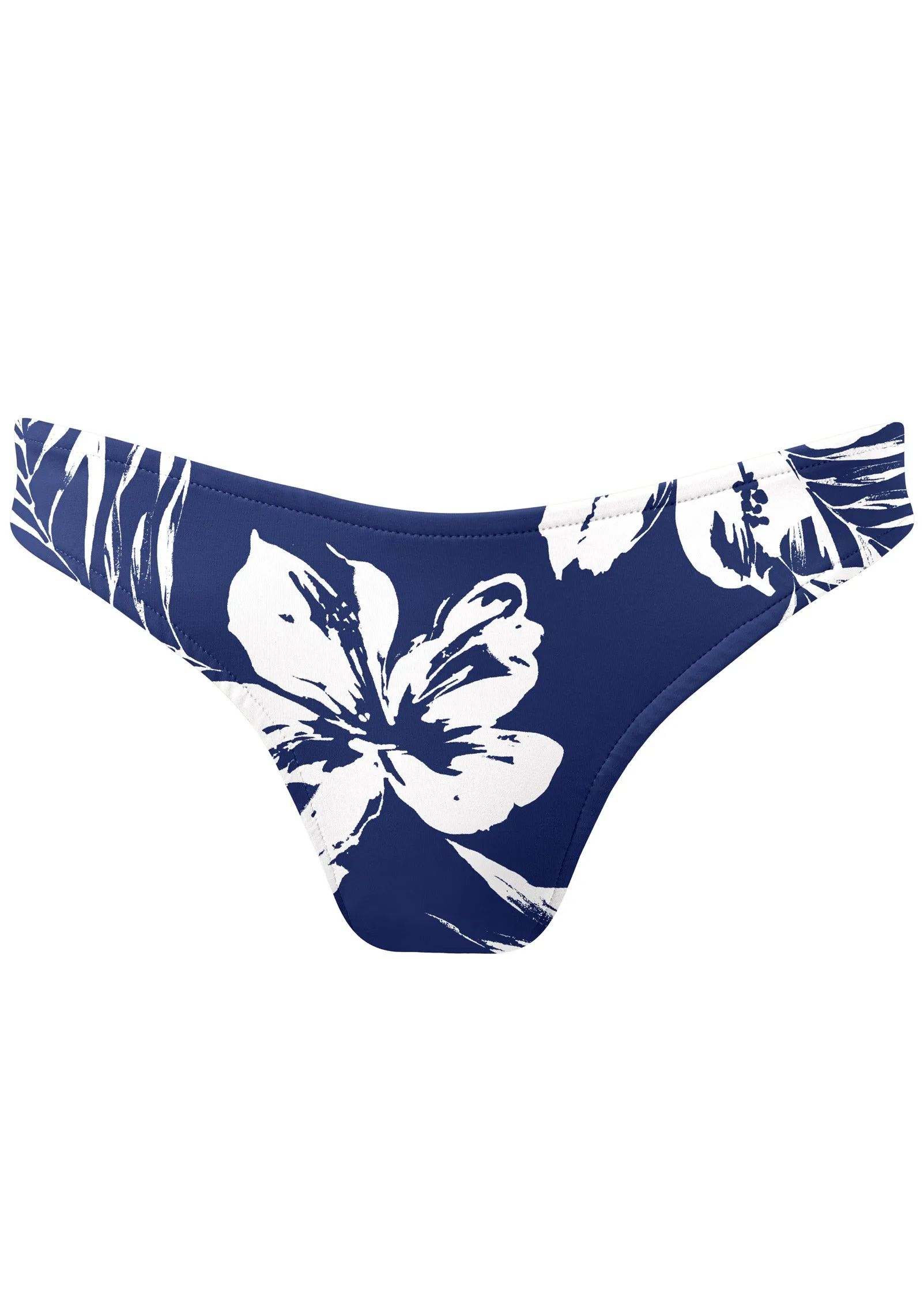 Bali Classic Scoop Front - Navy Blue Hibiscus sold by VENUS product image thumbnail 5
