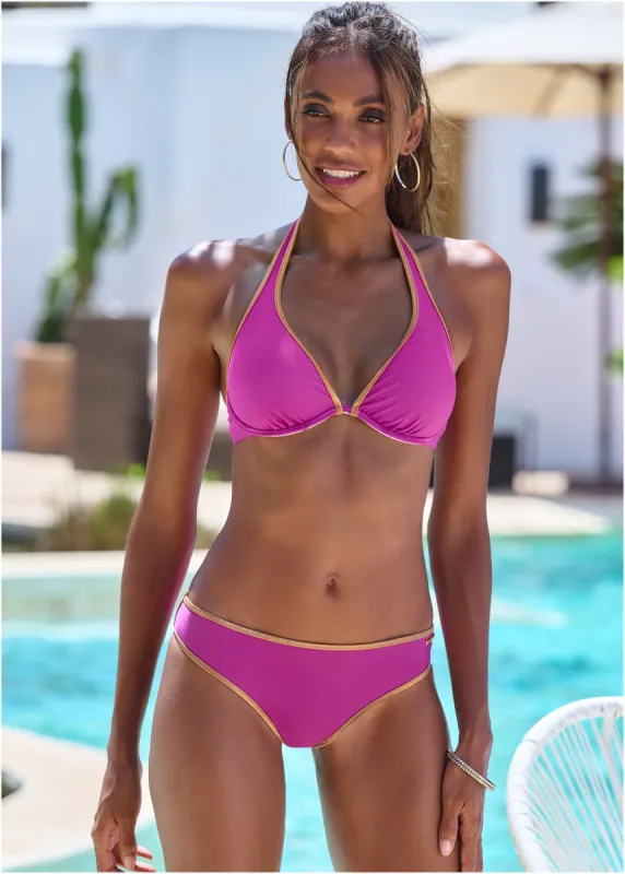 Low-Rise Moderate Bottom - Pink Multi sold by VENUS
