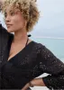 Lace Tunic Cover-Up - Black sold by VENUS