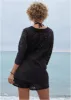 Lace Tunic Cover-Up - Black sold by VENUS