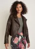 Distressed Leather Jacket - Distressed Brown sold by VENUS