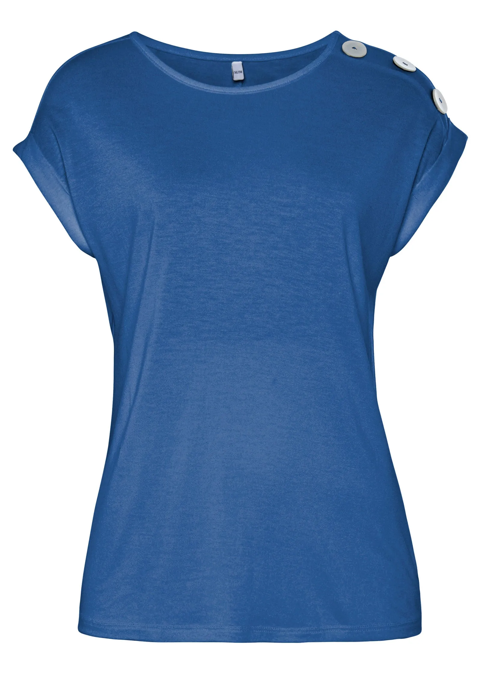 Button Detail Top - Blue sold by VENUS product image thumbnail 2