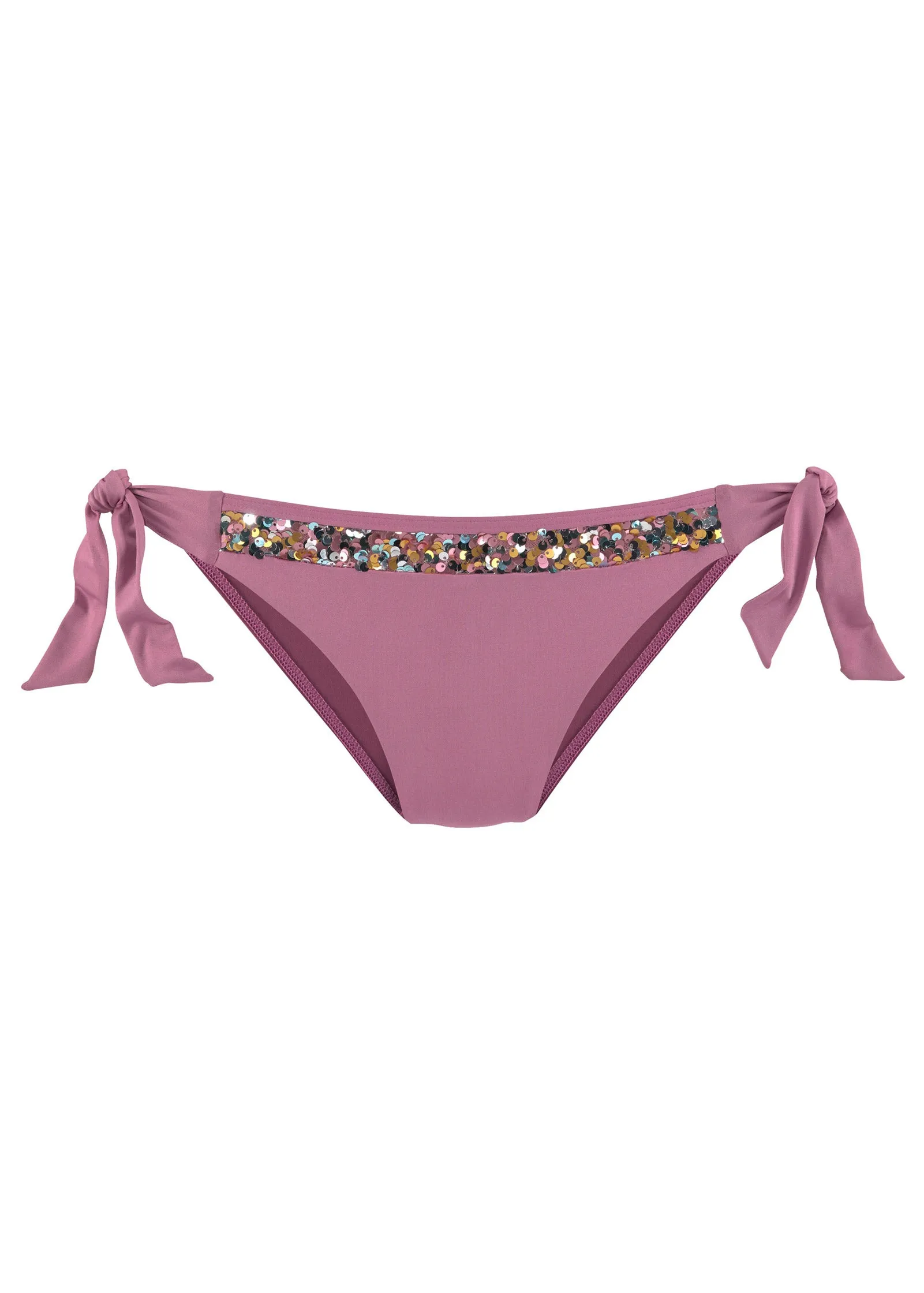 Sequined Low Rise Bottom - Pink Multi sold by VENUS product image thumbnail 4