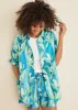 Printed Button Down Top - Botanical Beauty sold by VENUS