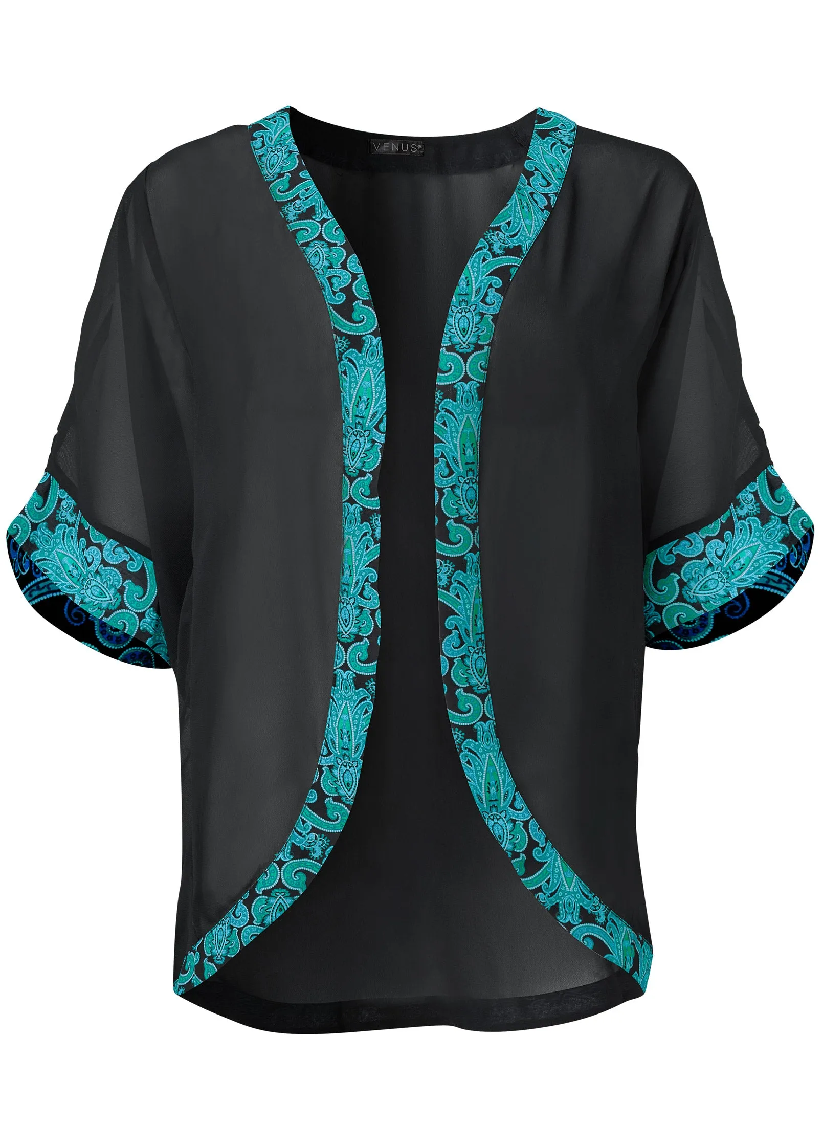 Cover-Up Kimono - Evening Paisley sold by VENUS product image thumbnail 5