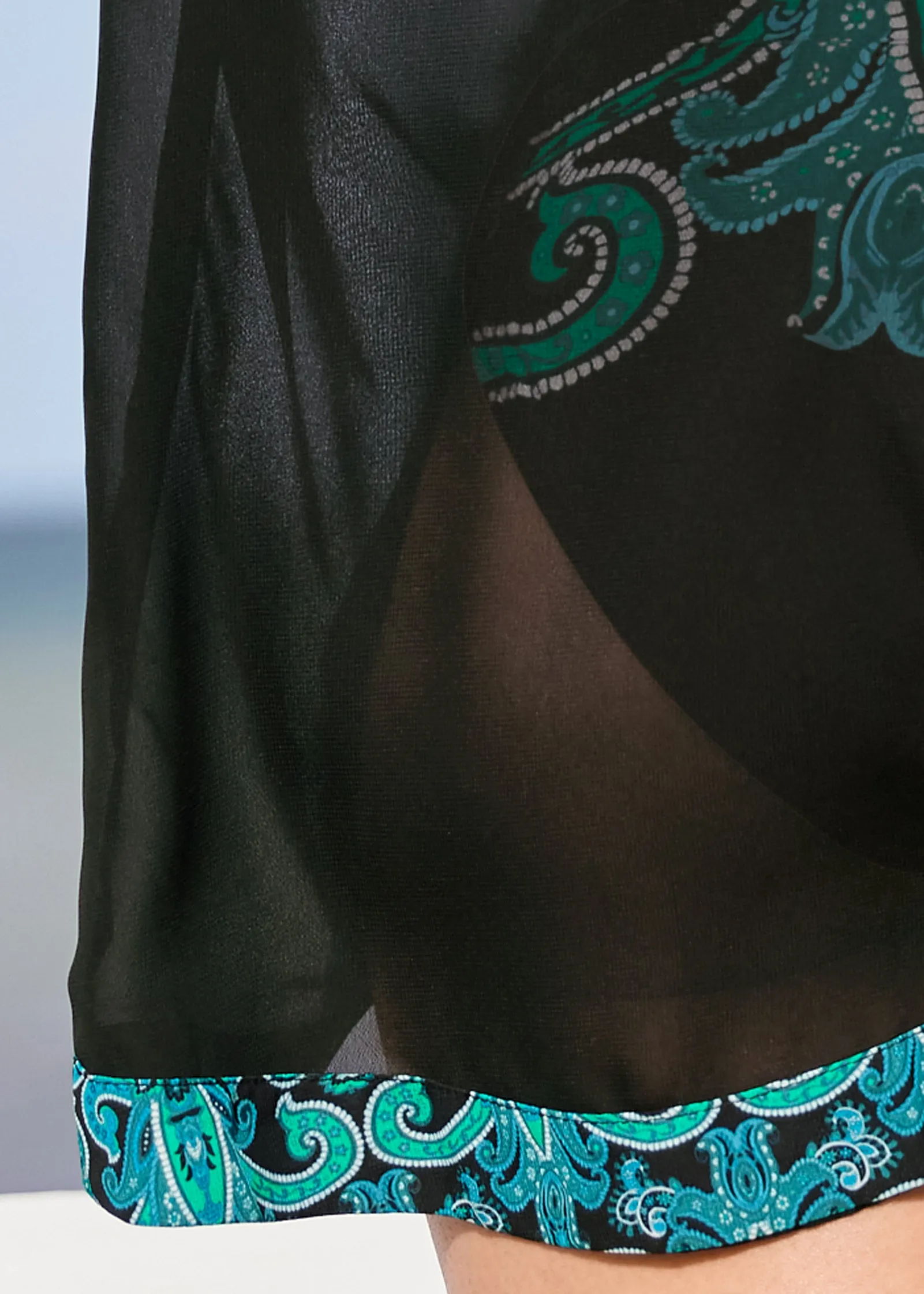 Cover-Up Kimono - Evening Paisley sold by VENUS product image thumbnail 4