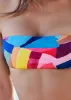 Lace-Up Back Bandeau Top - Living Art sold by VENUS