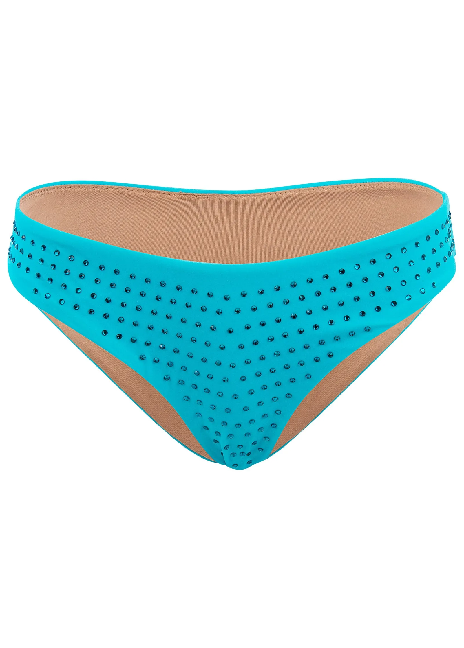 Rhinestone Bikini Bottom - Aqua Reef sold by VENUS product image thumbnail 4