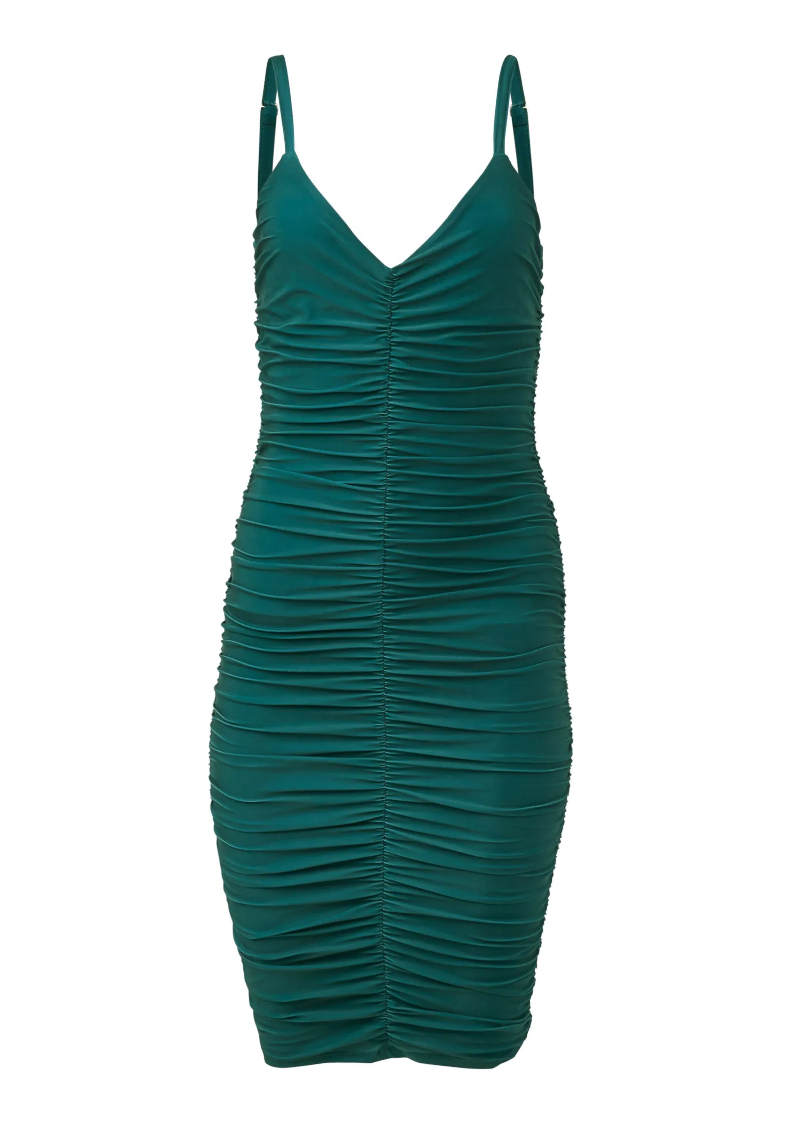 Ruched Mini Dress - Green sold by VENUS product image thumbnail 5