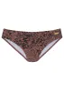 Printed Mid-Rise Bottom - Abstract Leopard sold by VENUS