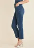 Lace Print Straight Jeans - Medium Wash sold by VENUS