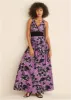 V-Neck Maxi Dress - Daffodil Floral sold by VENUS
