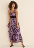 V-Neck Maxi Dress - Daffodil Floral sold by VENUS