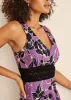 V-Neck Maxi Dress - Daffodil Floral sold by VENUS