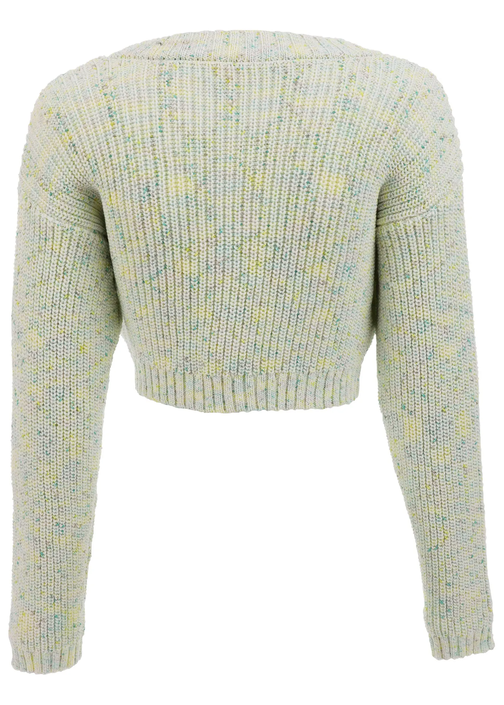 Marled Crop Cardigan - Multi Color sold by VENUS product image thumbnail 5