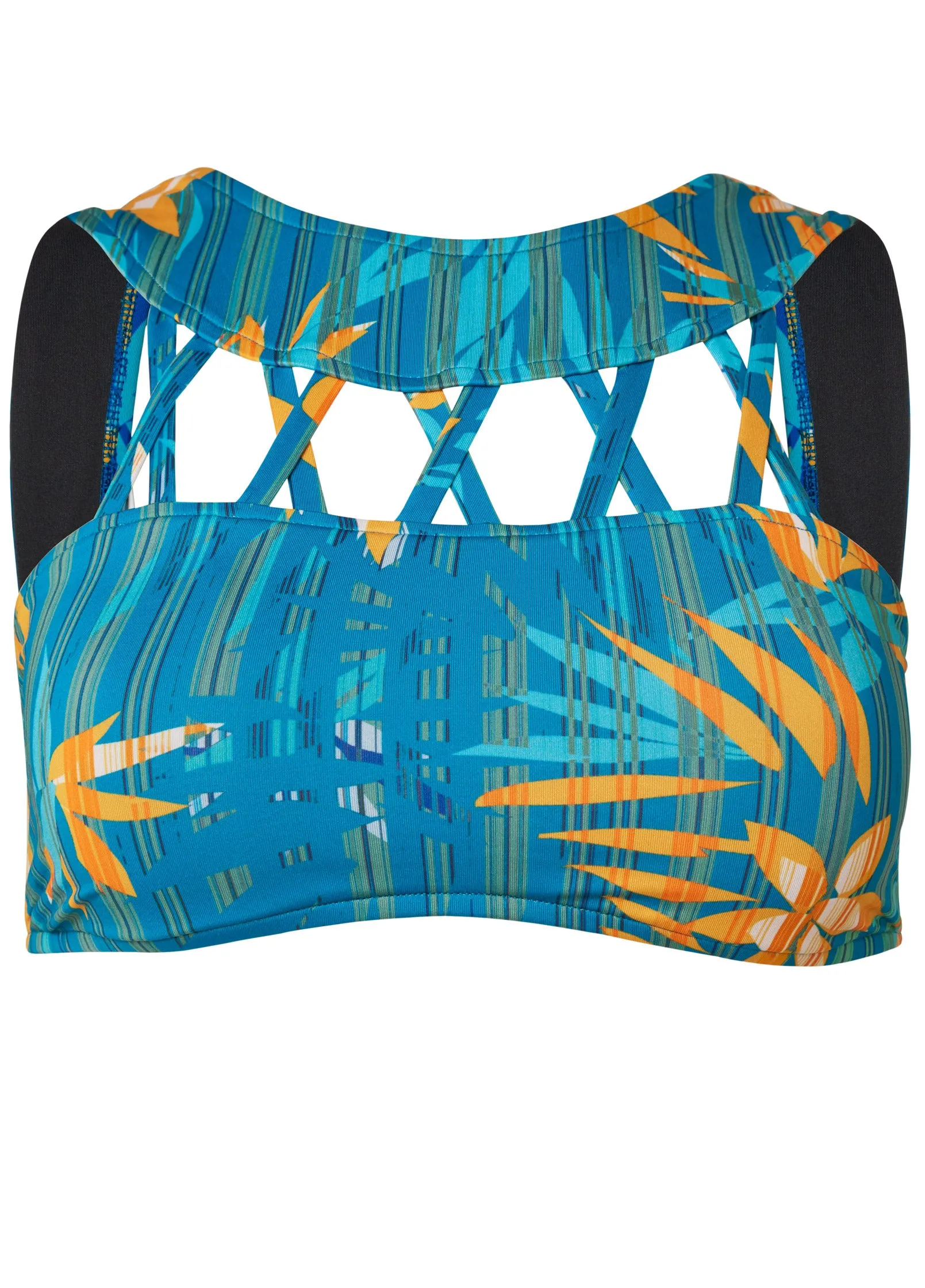 Crisscross Bikini Top - Island Rain sold by VENUS product image thumbnail 5