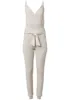 Ribbed Hacci Jogger Set - Taupe sold by VENUS