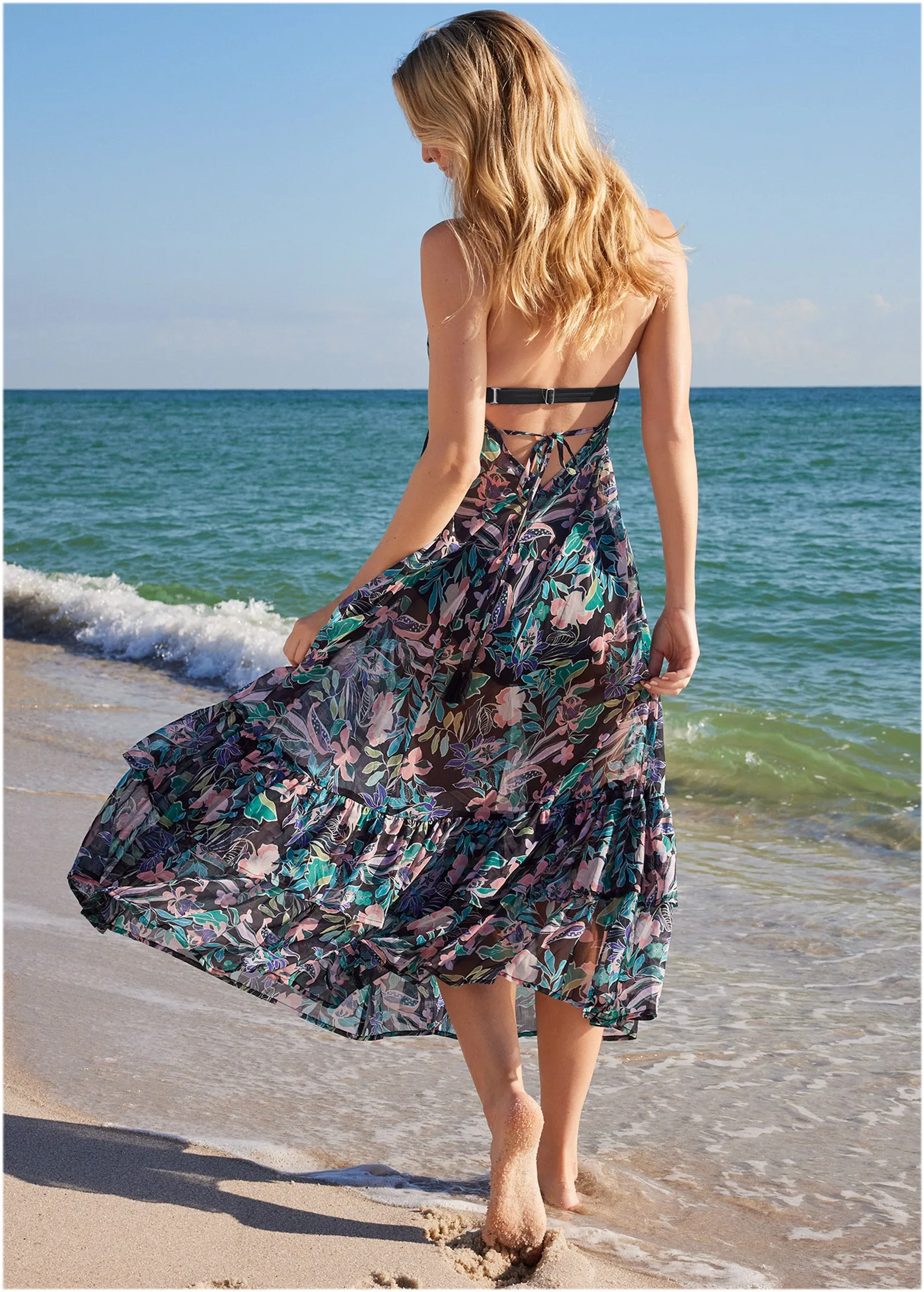 Cover Up Dress - Tropical Walks sold by VENUS product image thumbnail 2