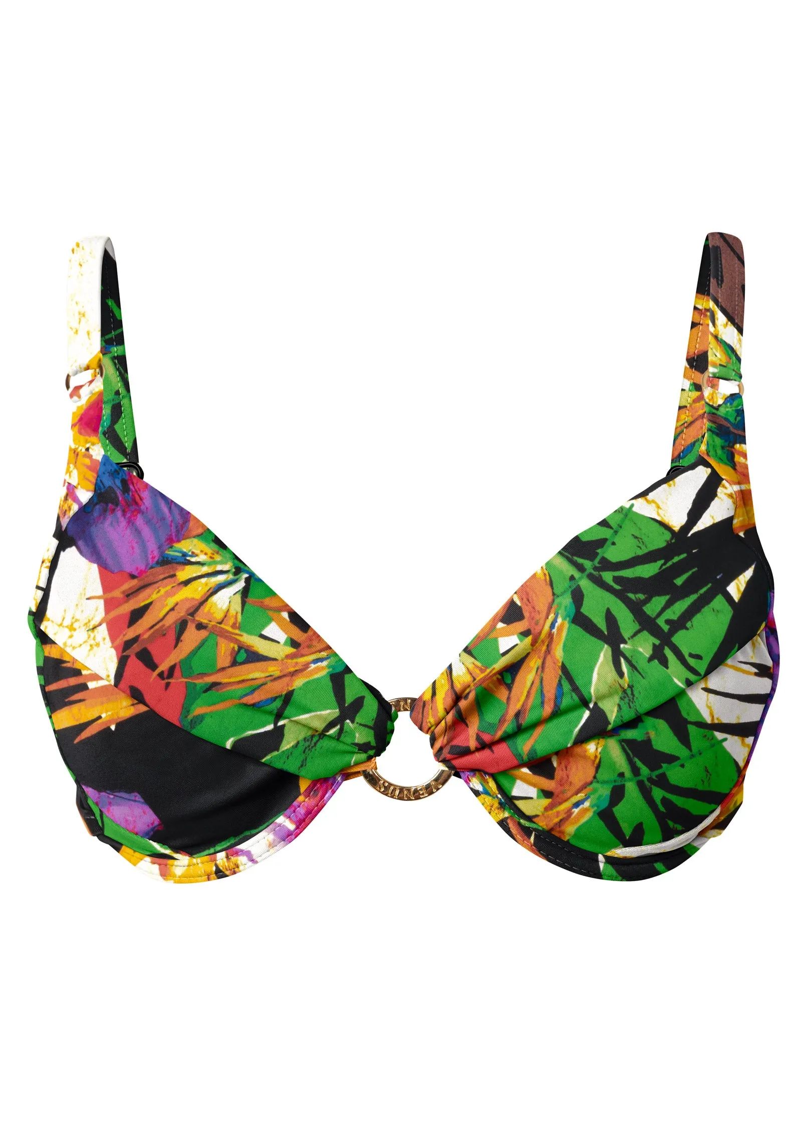 Sally Underwire Ring Top - Wild Tropics sold by VENUS product image thumbnail 5