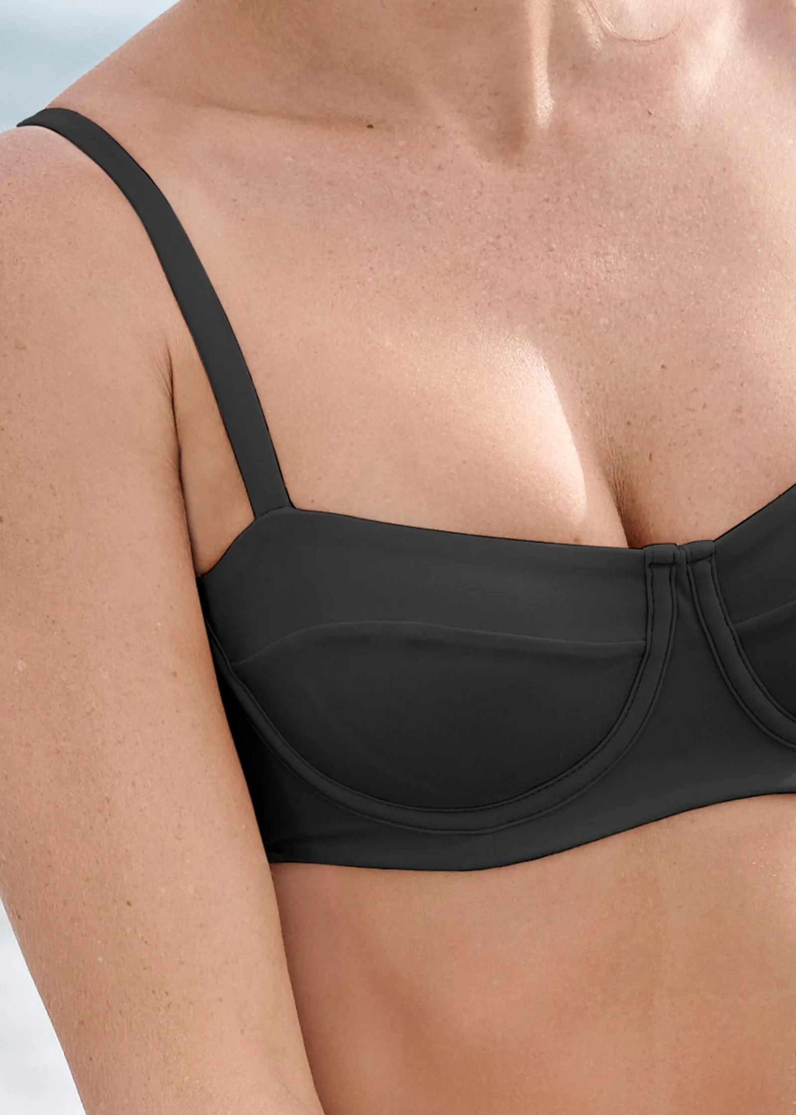 Uplift Balconette Top - Black Beauty sold by VENUS product image thumbnail 3