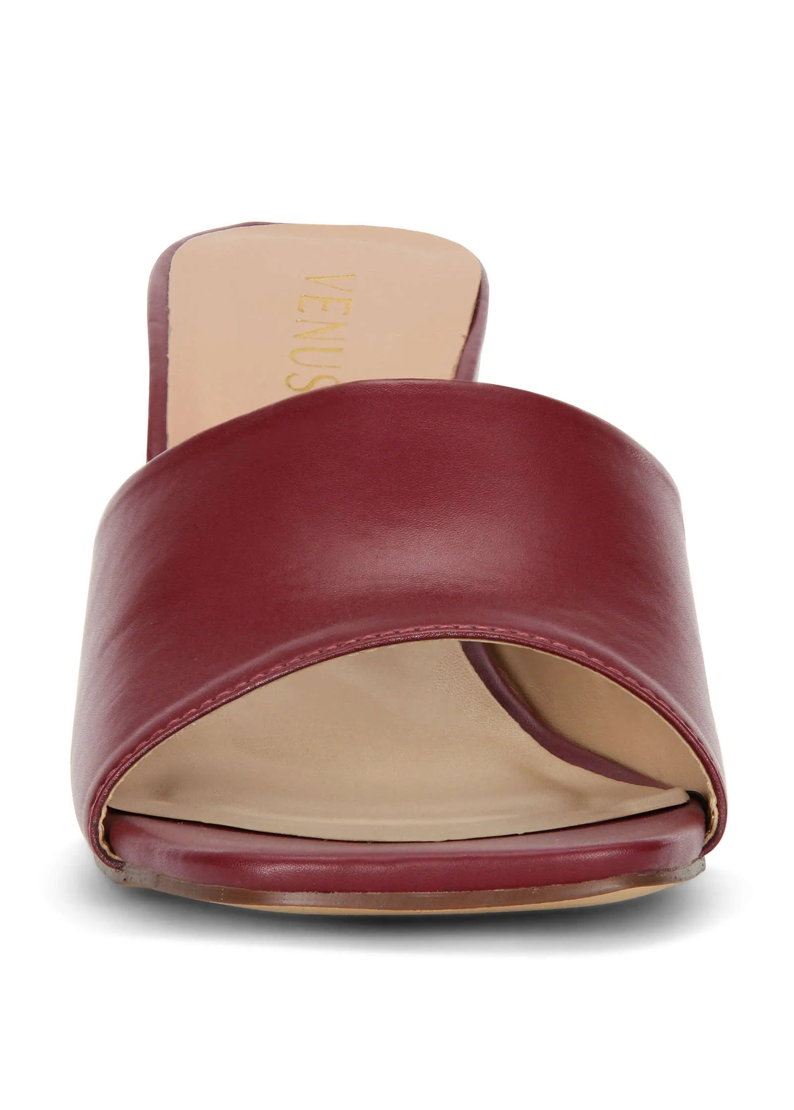 Chunky Chain Heel - Burgundy sold by VENUS product image thumbnail 3