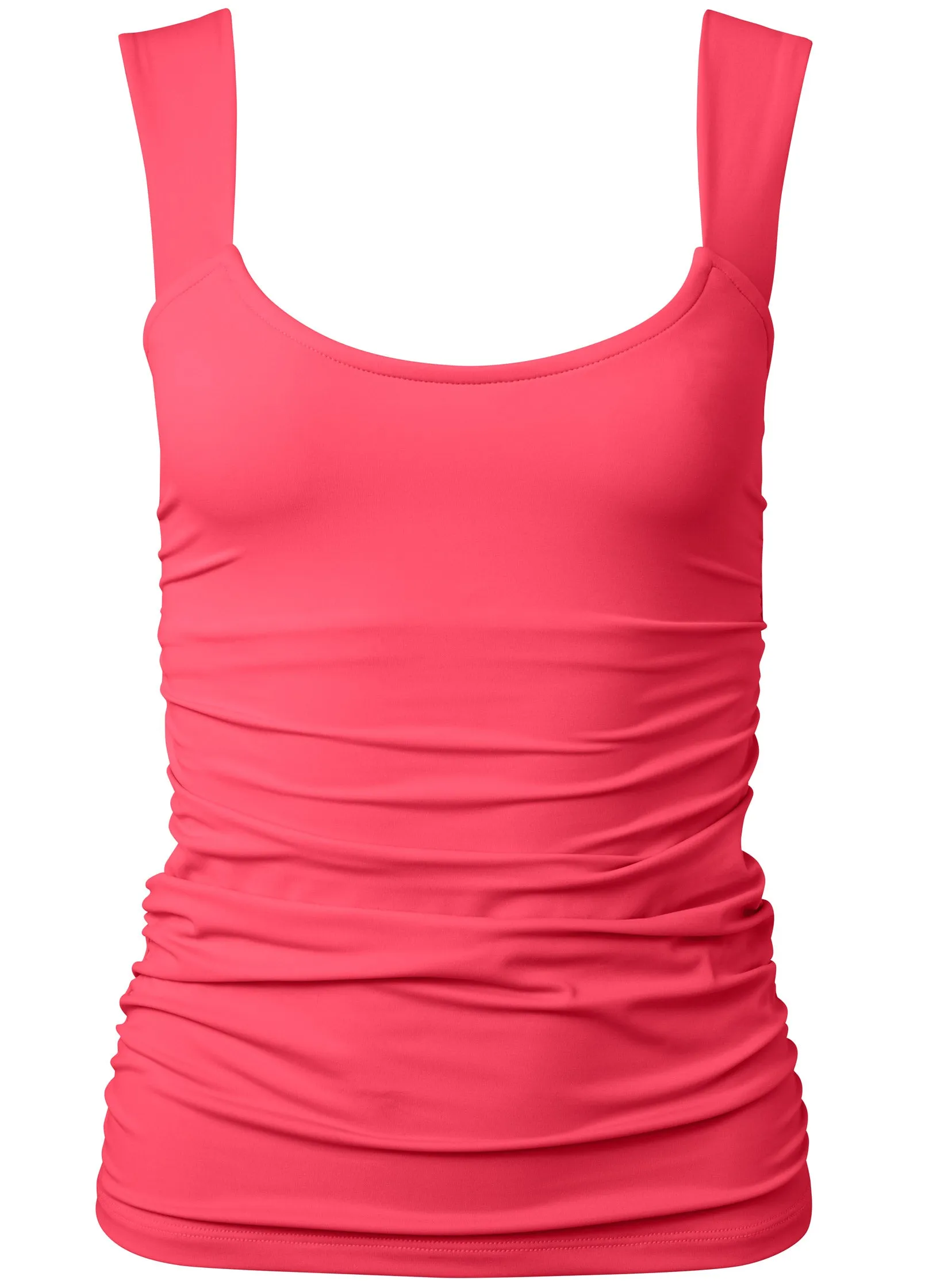 Scoop Neck Tankini Top - Sunset Pink sold by VENUS product image thumbnail 5