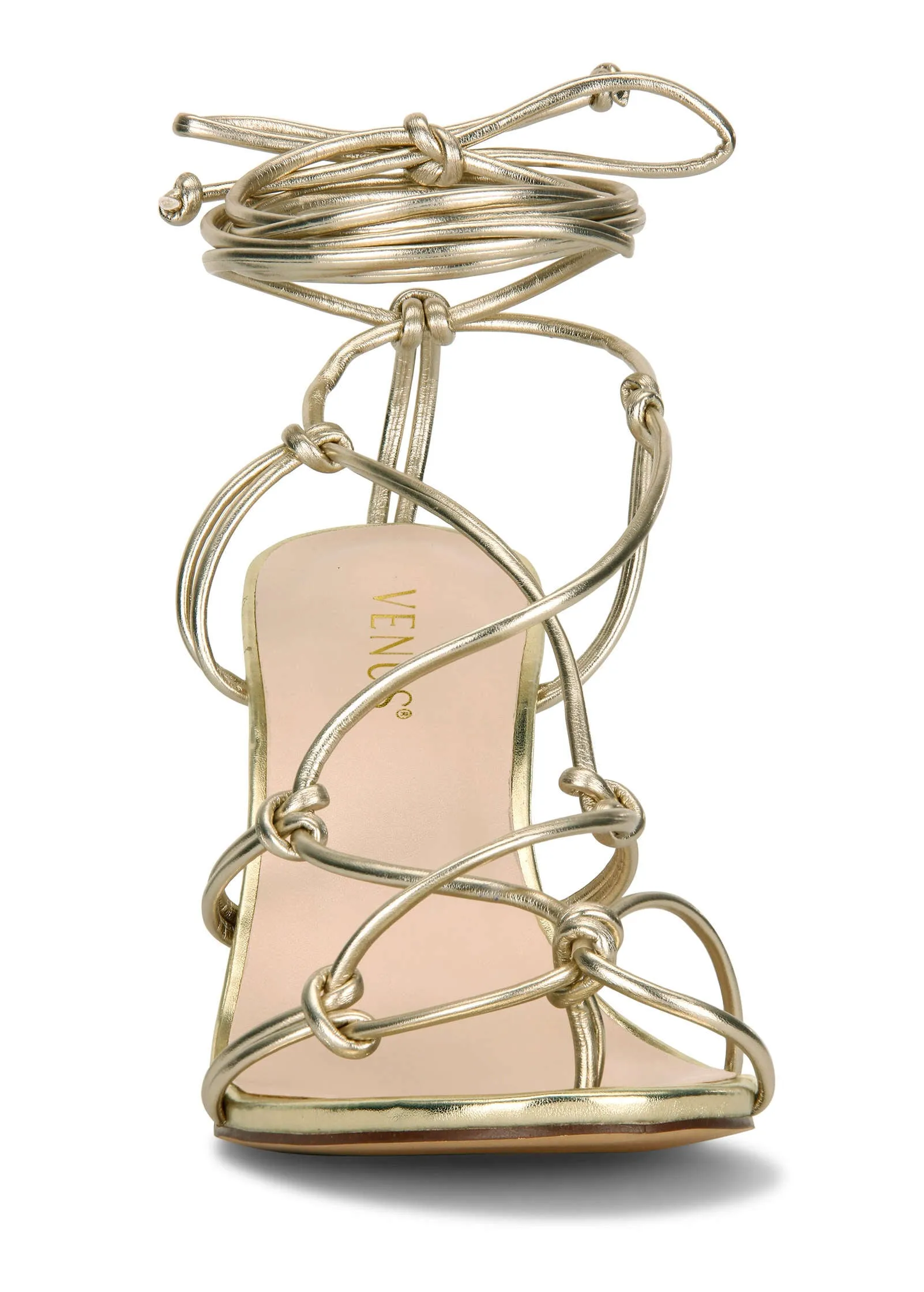 Lace Up Heels - Gold sold by VENUS product image thumbnail 3