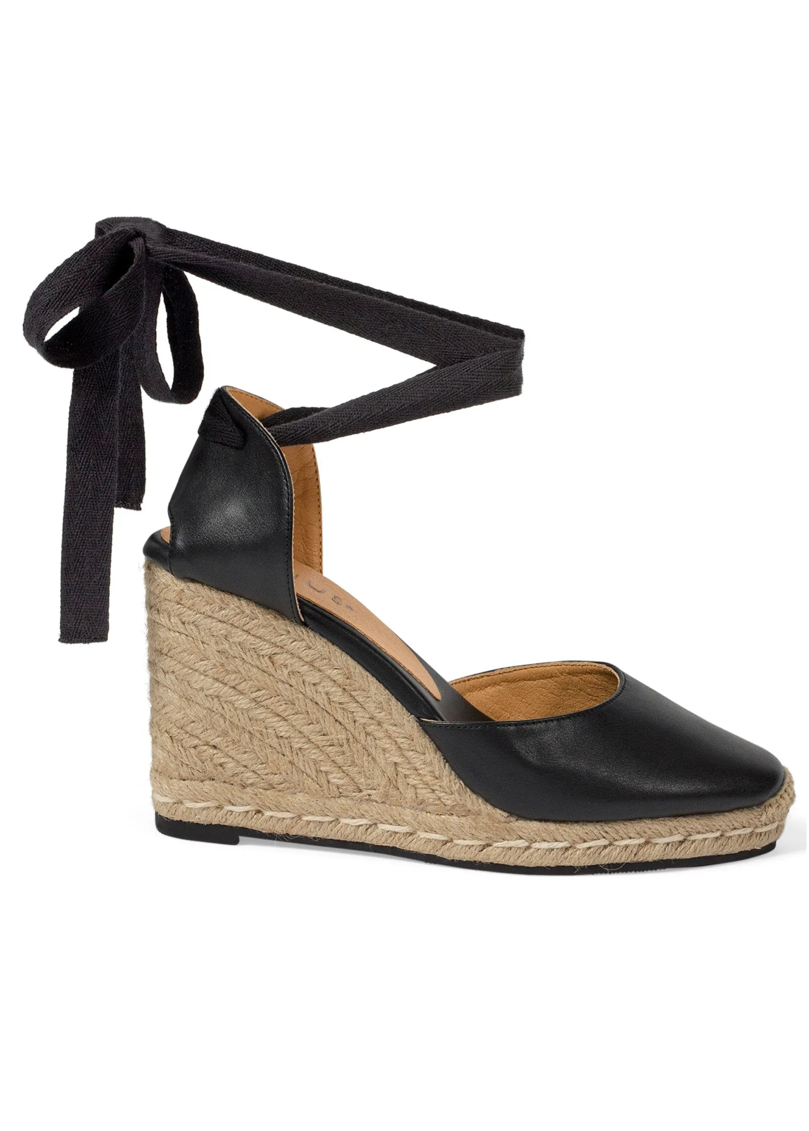 Hamptons Wedge Espadrilles - Black sold by VENUS product image thumbnail 2