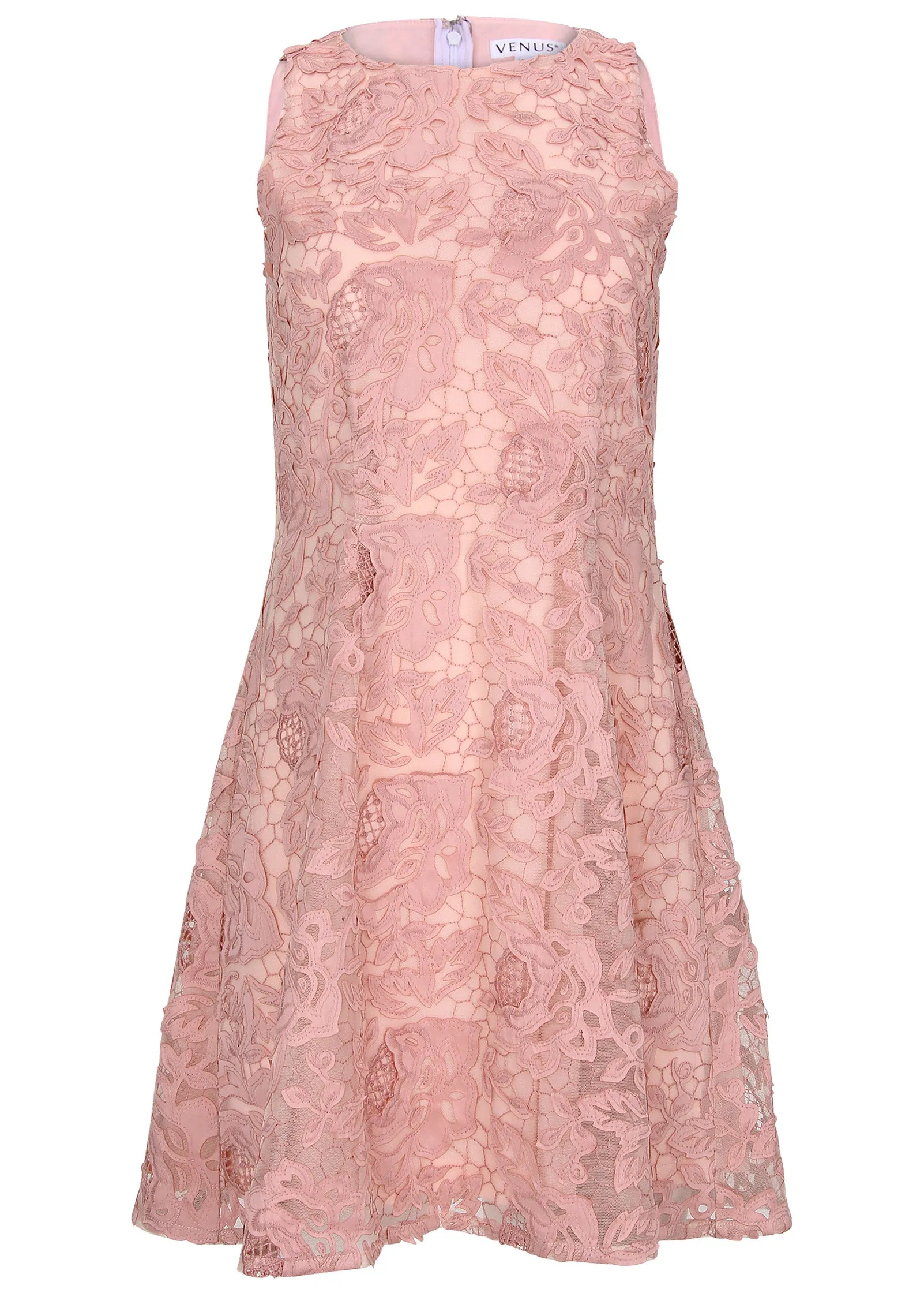 Lace Mini Dress - Evening Sand sold by VENUS product image thumbnail 4
