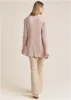 Shimmer Ribbed Cardigan - Peach sold by VENUS