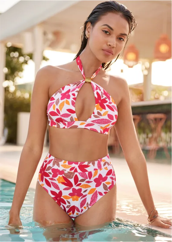 The Mimi High-Rise Bottom - Fall Florals sold by VENUS